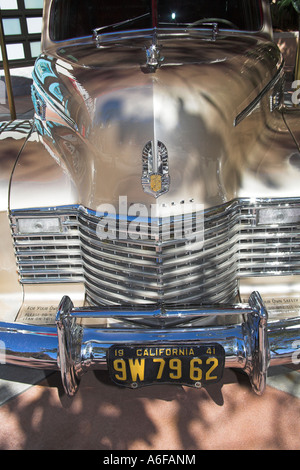1941 kalifornischen Cadillac Auto, Sunset Boulevard, Disney MGM Studios, Disney World, Orlando, Florida, USA Stockfoto
