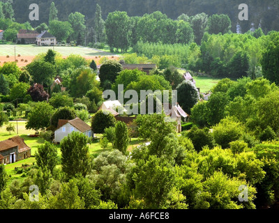 Trémolat Dordogne-Tal Frankreich Stockfoto