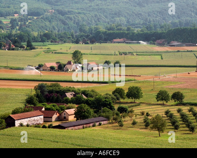 Trémolat Dordogne-Tal Frankreich Stockfoto