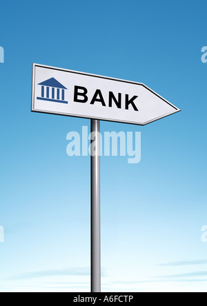 Bank Bank Stockfoto
