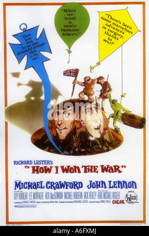 WIE ich gewann den Krieg Poster für 1967 UA Filme mit John Lennon Stockfoto