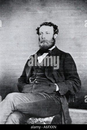 Französische Schriftsteller JULES VERNE (1828-1905) über 1868 Stockfoto