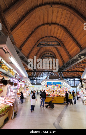 Spanien Barcelona Mercat de Santa Caterina Stockfoto