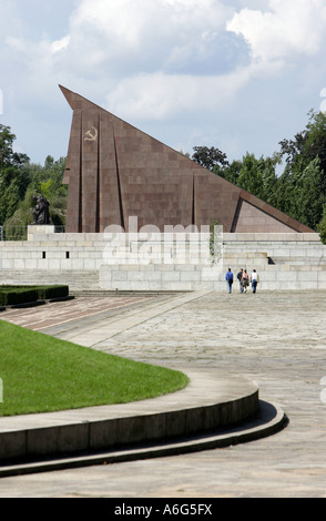 Sowjetischen Kriegsdenkmal im Treptower Park in Berlin Stockfoto