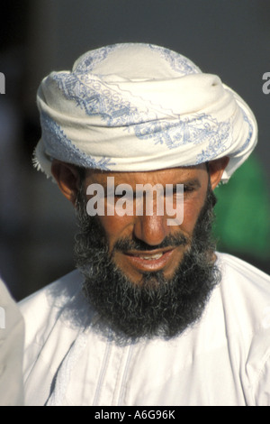 Traditionell gekleideten Beduinen, Oman Stockfoto