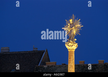 Stadt Zentrum von Wiener Neustadt Stockfoto