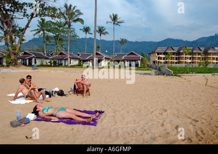 Thailand, Khao Lak ein Jahr nach dem Tsunami 26. Dezember 2004. Stockfoto