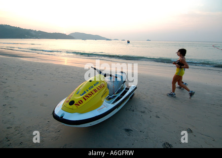 Thailand, Phuket ein Jahr nach dem Tsunami 26. Dezember 2004. Stockfoto