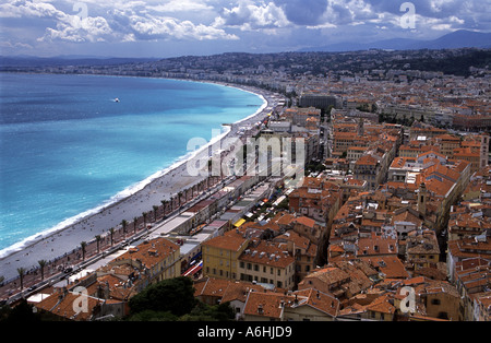 Dächer von Nizza Cote d Azur Frankreich Stockfoto