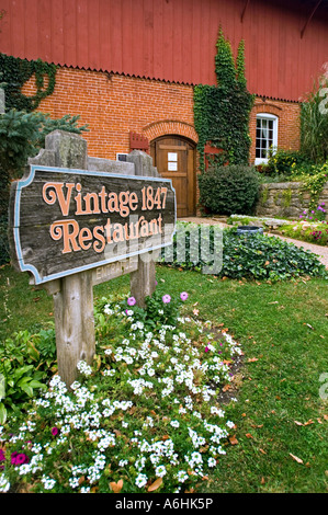 Vintage Restaurant am Stone Hill Winery Hermann MO Stockfoto