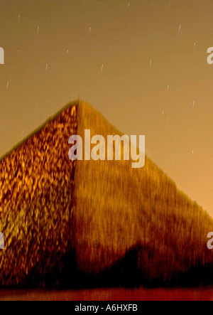 Die Pyramiden von Gizeh Cheops Stockfoto