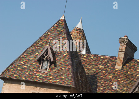 Chateau de Couches Burgund Saône et Loire Burgund Frankreich Stockfoto