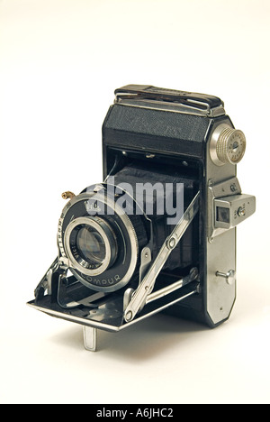 Vintage Weltax 6x6cm deutschen Klapp-Kamera ca. 1939 Stockfoto