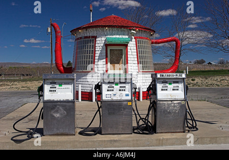 Teapot-Dome-Tankstelle Stockfoto