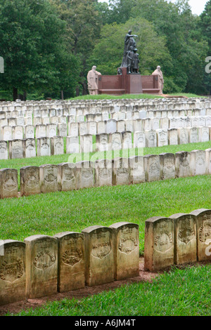 Andersonville National Cemetery befindet sich in der Andersonville National Historic Park in Georgia, USA Stockfoto