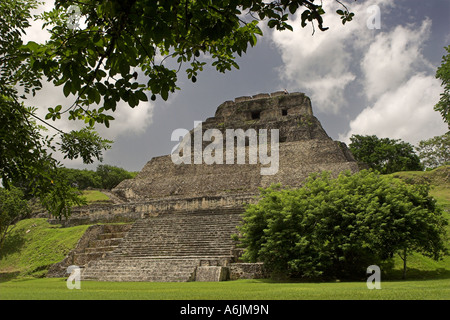 El Castillo, Xunantunich, Belize Stockfoto