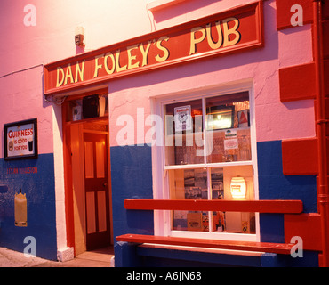 Dan Foleys Pub, Anascaul, County Kerry, Irland Stockfoto