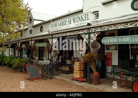 OOM Samie Se Winkel berühmten Antiquitäten und Souvenir-Shop in Stellenbosch Nr Kapstadt Südafrika RSA Stockfoto