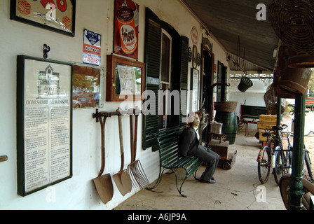 OOM Samie Se Winkel berühmten Antiquitäten und Souvenir-Shop in Stellenbosch Nr Kapstadt Südafrika RSA Stockfoto