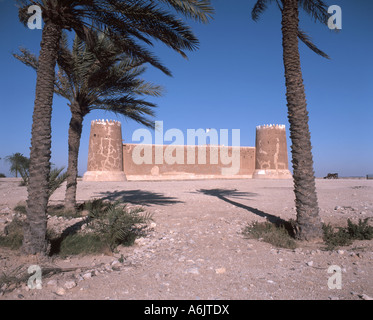 Al-Zubarah Fort, Al-Zubarah, Al Ghuwayriyah Governorate, Katar Stockfoto