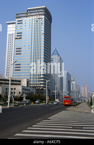 Qingdao Shandong China chinesische asiatische asiatische Asien Stockfoto