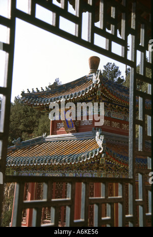 Langlebigkeit Hill Sommerpalast UNESCO Welt Erbe Standort Peking China chinesische asiatische asiatische Asien Stockfoto