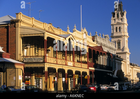 Main Street, Ballarat, Australien Stockfoto