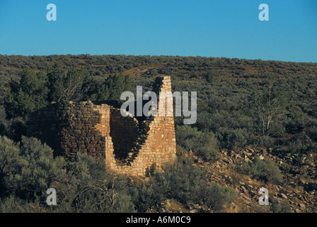 Hovenweep Haus Hovenweep National Monument befindet sich an He Grenze zwischen Colorado und Utah in den vier Eckbereich Stockfoto