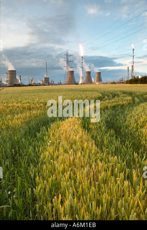 Grangemouth, Region Falkirk, Schottland, Großbritannien. Stockfoto