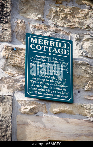 Merrill-Ferienhaus in Eyam, Derbyshire, England Stockfoto