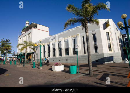 ASB Bank im Art-deco-Stil Haupt Straße Napier Nordinsel Neuseeland Stockfoto