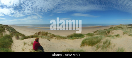 Formby Dünen Lancashire U K Europa Stockfoto