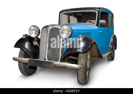 Blauer BMW 303 Oldtimer 1933 Stockfoto