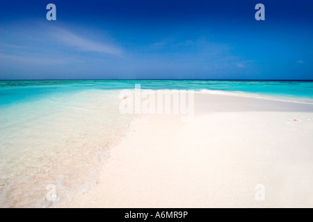 Sandbank der Malediven Stockfoto