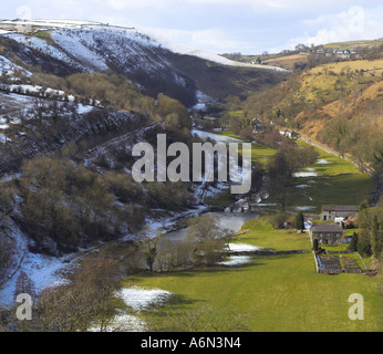 Monsal Kopf in Derbyshire, England Stockfoto