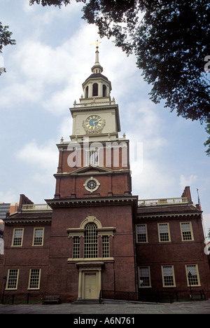 Independence Hall, Altstadt, Philadelphia, Pennsylvania Stockfoto