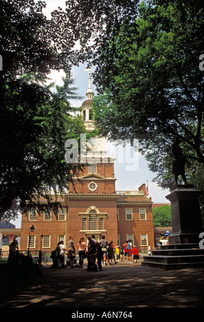 Independence Hall, Altstadt, Philadelphia, Pennsylvania Stockfoto