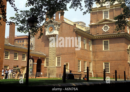 Independence Hall, Altstadt, Philadelphia, Pennsylvania Stockfoto