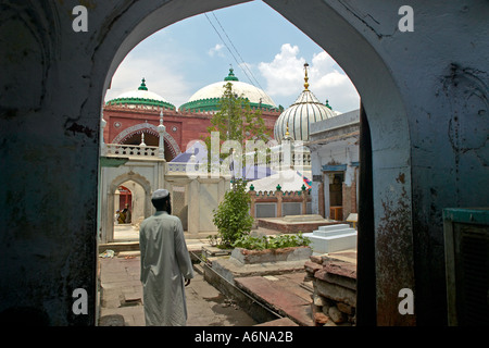 Grab des Hajrat Nizamuddin Delhi Indien Stockfoto