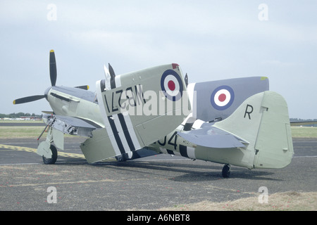 Fairey Firefly Flugzeug Tiefdecker freitragende Eindecker. Anmeldung WB271.    GAV 2269-236 Stockfoto