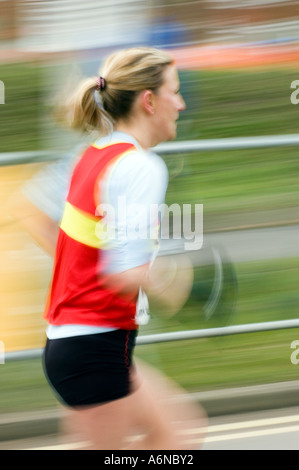 Bild CREDIT DOUG BLANE Nike Milton Keynes Halbmarathon laufen Stockfoto