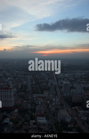 Bangkok Sunset B Stockfoto