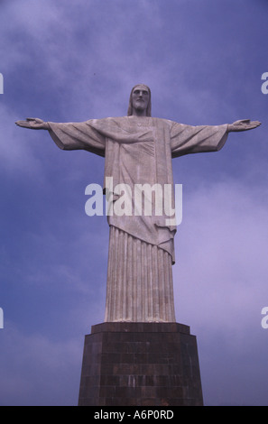 Christus der Erlöser Statue Rio de Janeiro Brasilien Südamerika Stockfoto