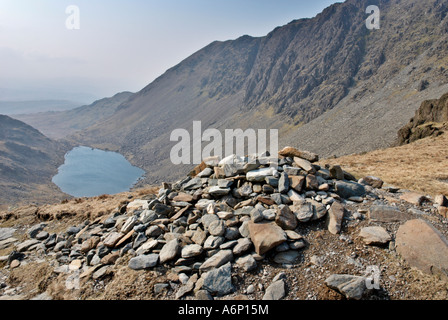 Bergsee Stockfoto