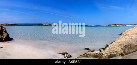 Arisaig Bucht Back Of Keppoch Loch Nan Ceall Eilean Ighe Süden Morar Schottland UK Europe Stockfoto