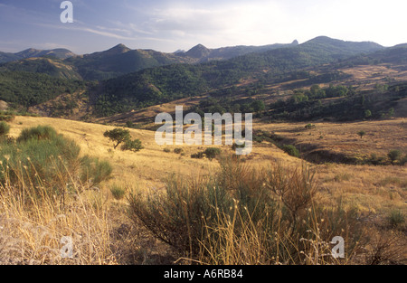 Der Pollino Nationalpark im Herbst Italien Stockfoto