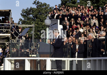 "Clinton, William"Bill", * 19.8.1946, US-amerikanischer Politiker (DM), 42. Präsident der Vereinigten Staaten 20.1.1993 - 20.1.2001, Inaugurati Stockfoto