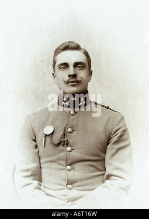 Militär, Österreich-Ungarns, Uniformen, Offiziere, Hauptmann, um 1900, Stockfoto