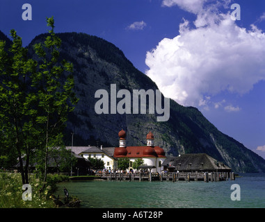Architektur, Kirchen und Klöster / Klöster, Deutschland, Bayern, Kloster St. Bartholomä, erbaut: 12.Jh., Außenansicht, Stockfoto