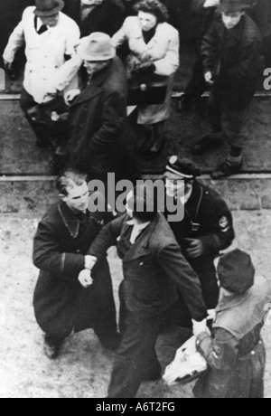 Ereignisse, Nachkriegsära, Politik, Demonstration in Stuttgart, 28.10.1948, Stockfoto